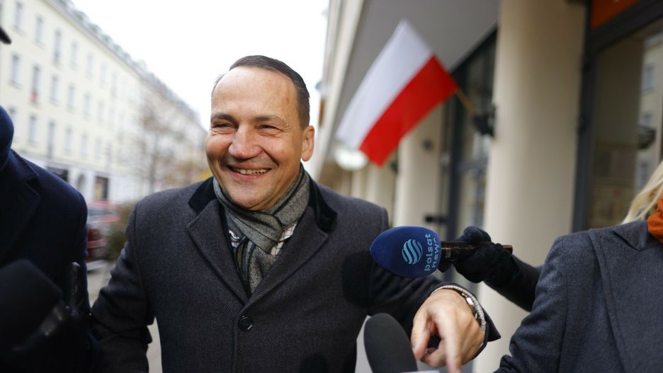 Spotkanie zarz?du KO w sprawie wyboru kandydata na Prezydenta RP
09.11.2024. Warszawa. Spotkanie zarzadu Koalicji Obywatelskiej w sprawie wyboru kandydata na Prezydenta RP. Fot. Filip Naumienko/REPORTER 
N/z: Radoslaw Sikorski
Filip Naumienko/REPORTER