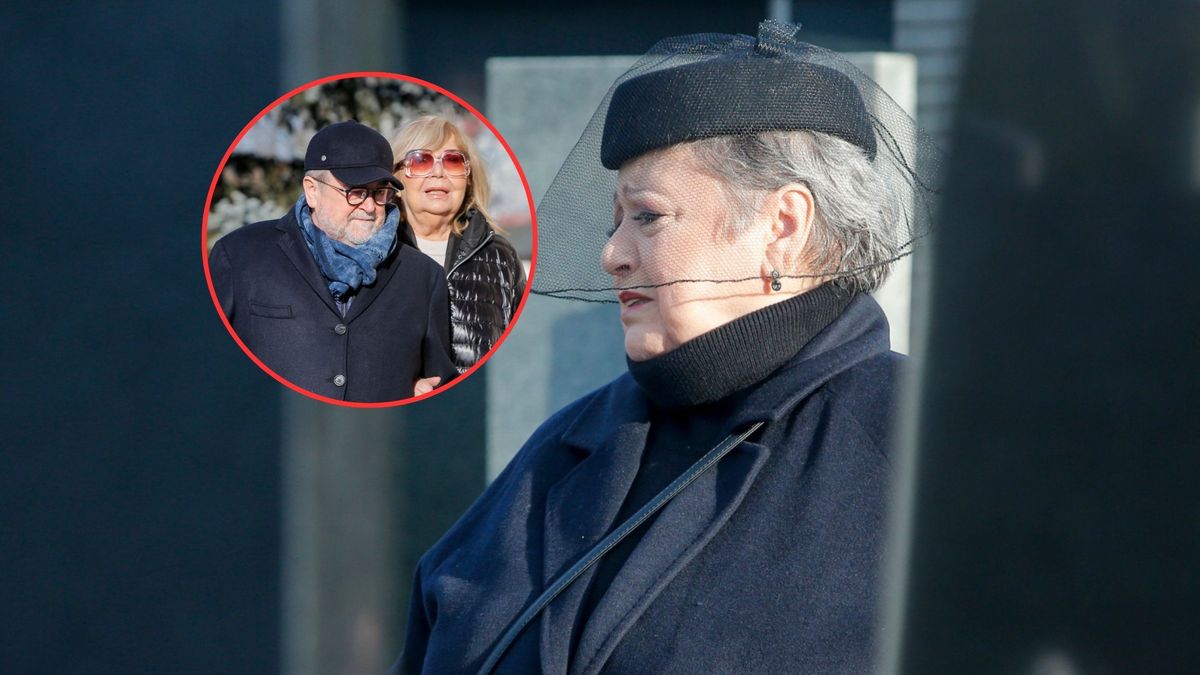 Edward Miszczak pożegnał męża Ewy Bem