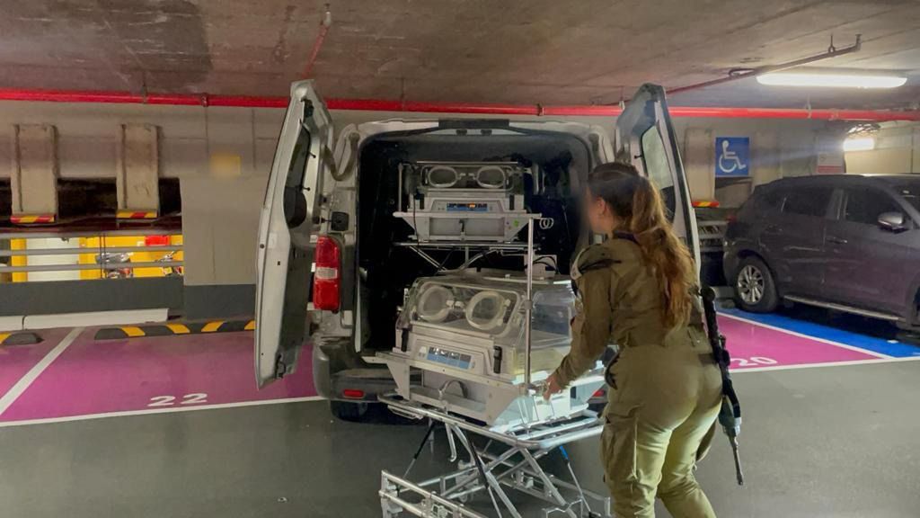 Israel proposes aid: Incubators sent to Al-Shifa Hospital