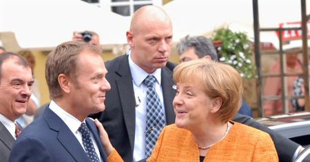 Kanclerz Merkel przyleciała do Gdańska