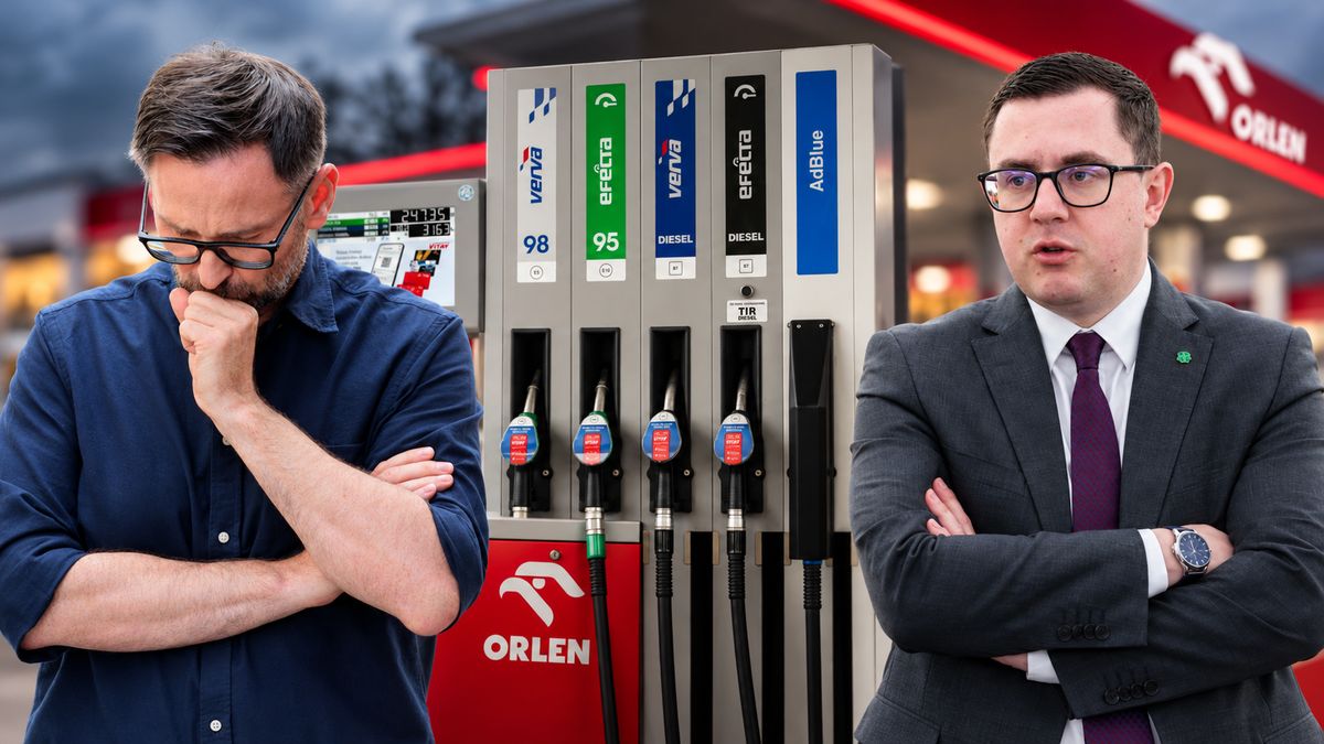 Daniel Obajtek i Miłosz Motyka
