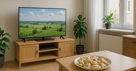 Gdzie Polacy umieszczają swoje telewizory? 1 proc. się wyłamał