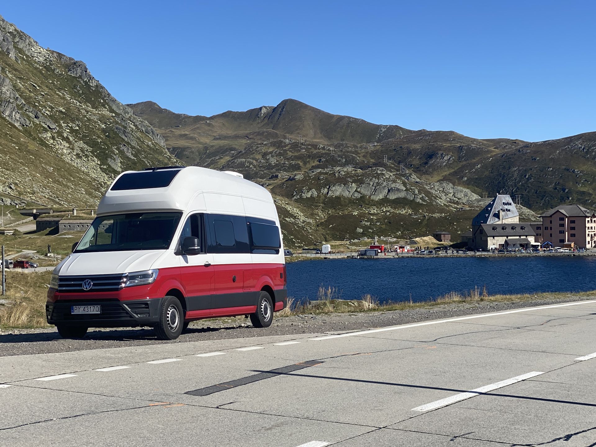Podróż kamperem po Szwajcarii – Gotthardpass