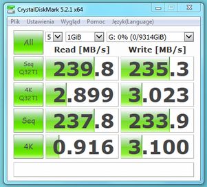 CrystalDiskMark - SkyHawk 10TB