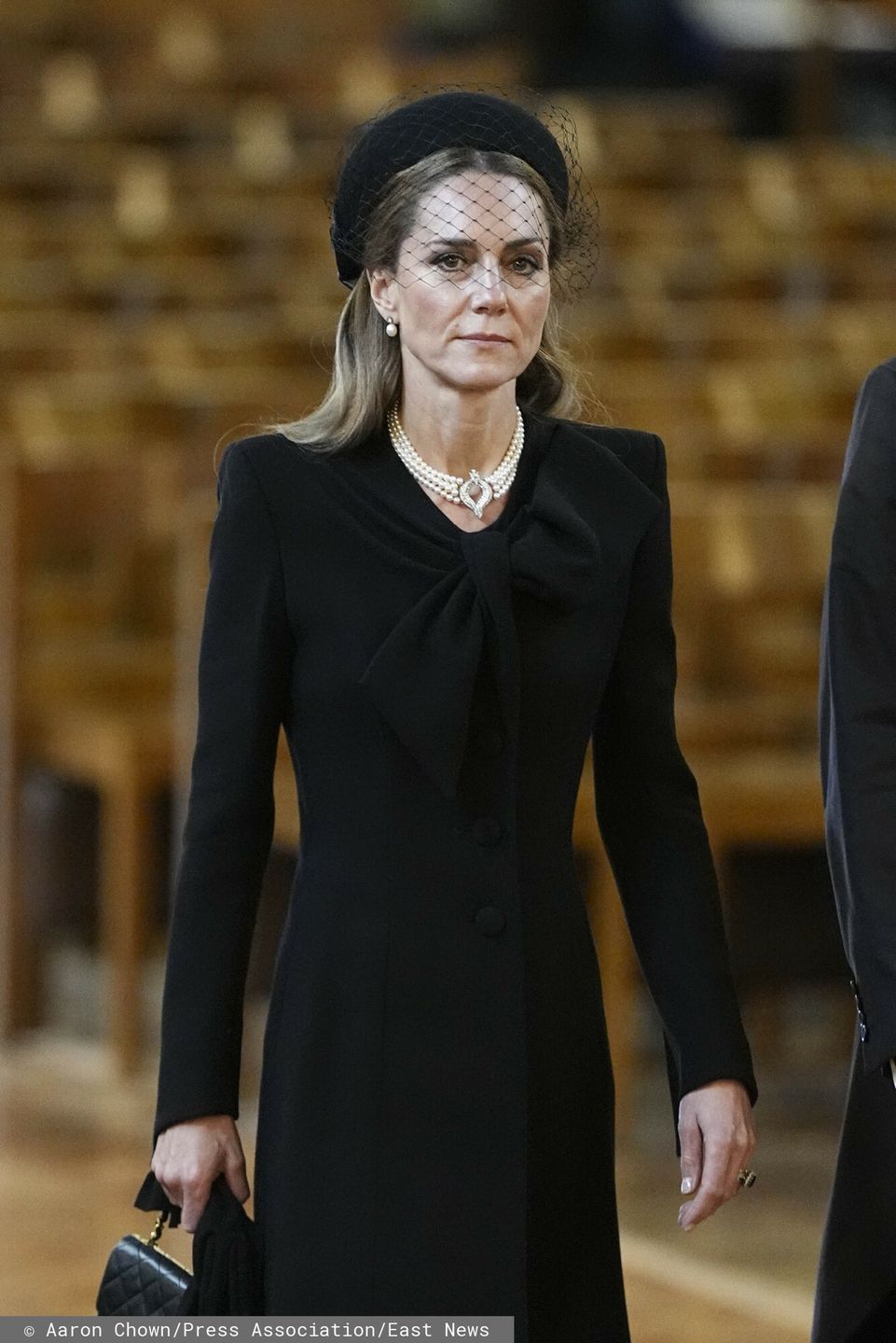 Księżna Kate  na pogrzebie księżnej Kentu