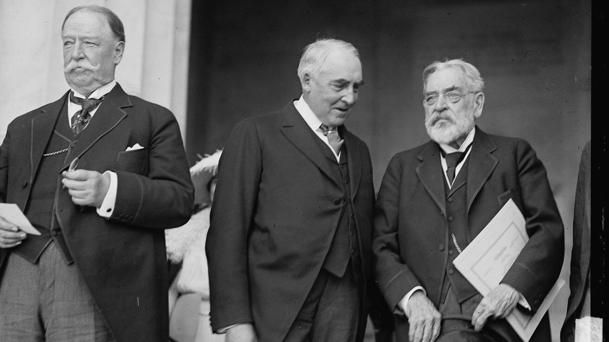 Wiliam H. Taft, Warren G. Harding i Lincoln