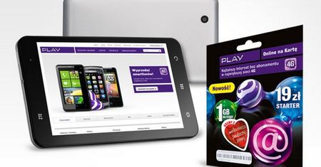 Tablet ZTE Light ze starterem 1 GB w Play Online za 699 zł. Czy warto?