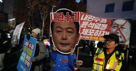 Prezydent Korei Południowej z zakazem opuszczania kraju