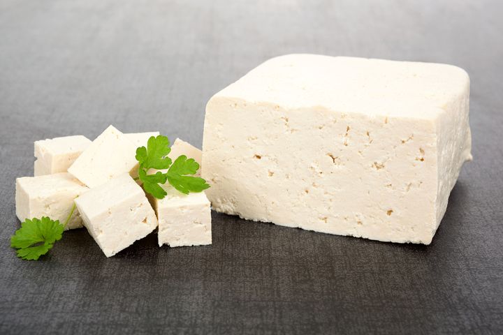 Twarde tofu przygotowane z dodatkiem nigari