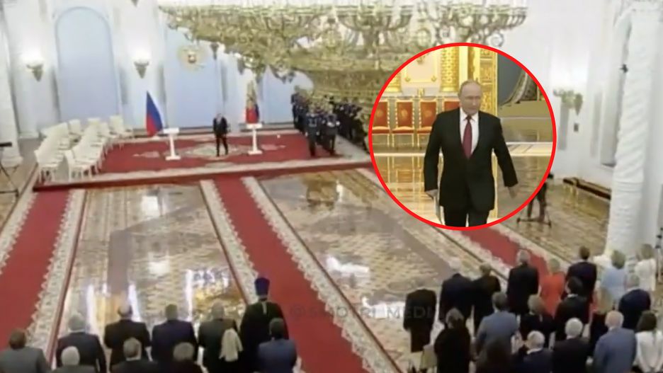 Władimir Putin dalej oddziela się od swoich gości