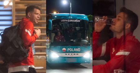 Euro 2020. Polska reprezentacja wróciła do hotelu po porażce ze Słowacją (ZDJĘCIA)