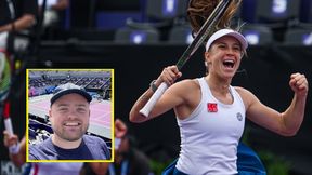 Tenisistka zaproponowała mu bilet na WTA Finals. Przebył niesamowitą drogę