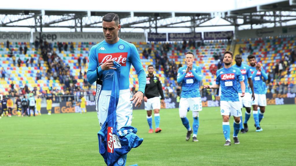 Getty Images / Na zdjęciu: Na pierwszym planie Jose Callejon