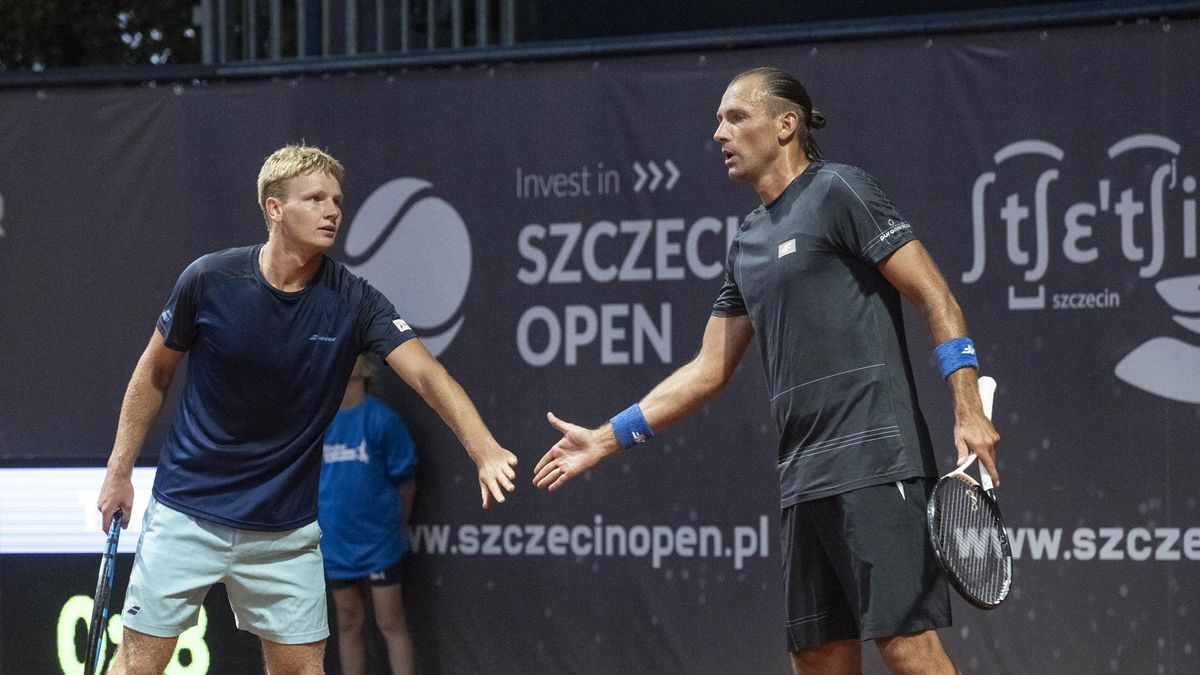 Materiały prasowe / Materiały prasowe Invest in Szczecin Open / Łukasz Kubot i Maks Kaśnikowski w Invest in Szczecin Open 2023