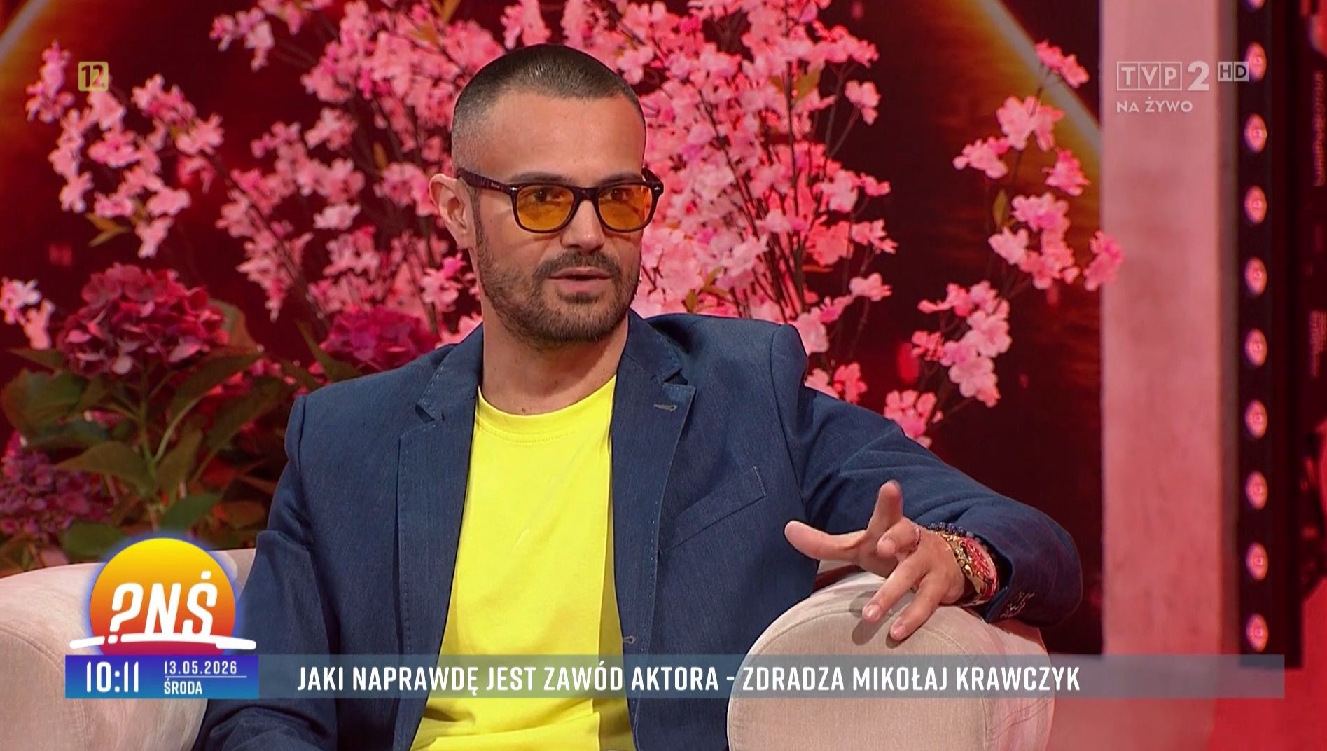 Mikołaj Krawczyk w "Pytaniu na śniadanie"