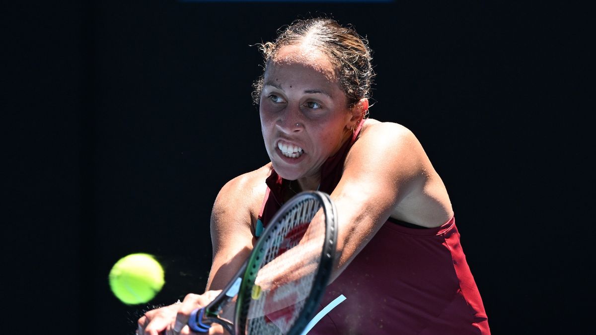 PAP/EPA / DEAN LEWINS / Na zdjęciu: Madison Keys