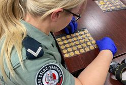 Podróżna miała przy sobie złote monety warte niemal 1,5 mln złotych