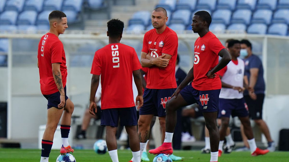 Zdjęcie okładkowe artykułu: Getty Images / Gualter Fatia / Na zdjęciu: piłkarze Lille OSC