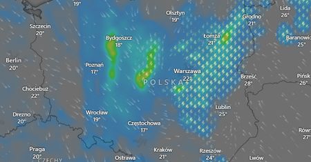 Dynamiczna aura w weekend. Znowu zagrzmi