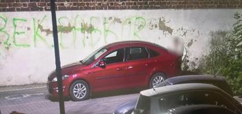 Malowała graffiti po alkoholu. Nie wiedziała, że to budynek parafii