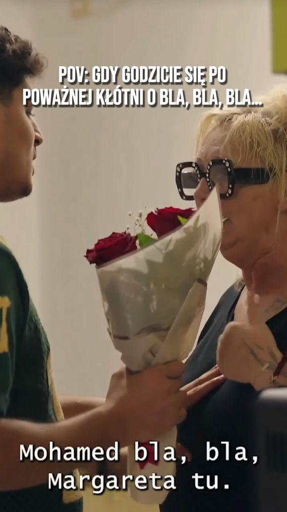 Margareta i Mohamed godzą się i "noł bla bla"