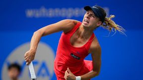 WTA Wuhan: taktyczny majstersztyk Magdy Linette. Polka rozgromiła Katerinę Siniakovą