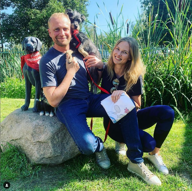 Piotr Adamczyk i Karolina Szymczak. 