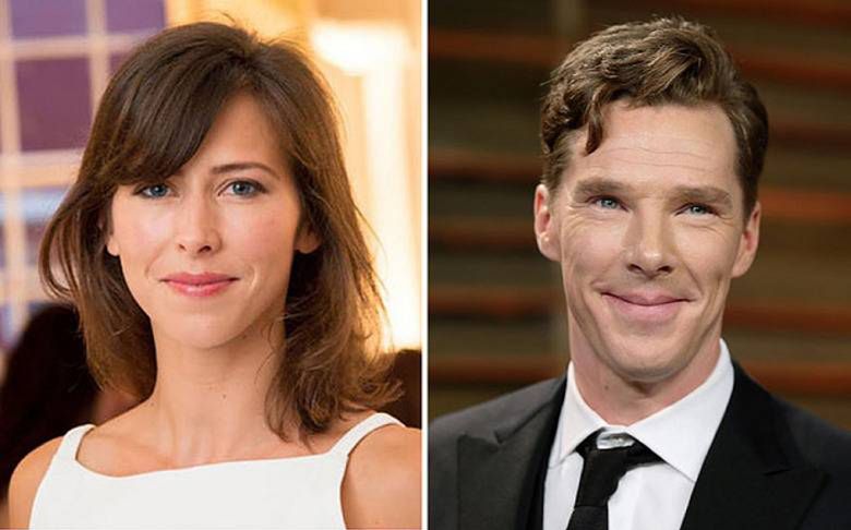 Benedict Cumberbatch i Sophie Hunter
Fot. screen z telegraph.co.uk