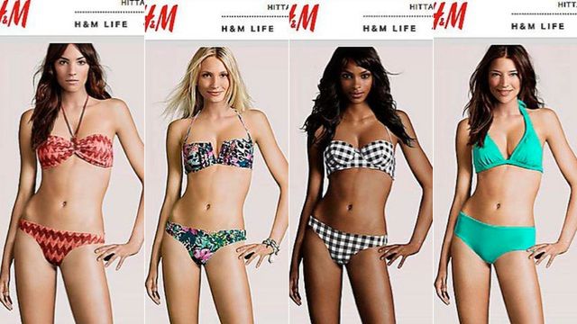 H&M dodaje zdjęcia twarzy do cyfrowych ciał modelek 2