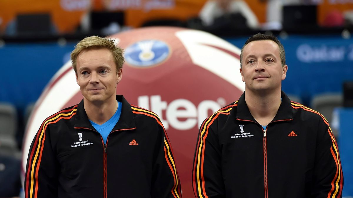 Od lewej: Mads Hansen i Martin Gjeding