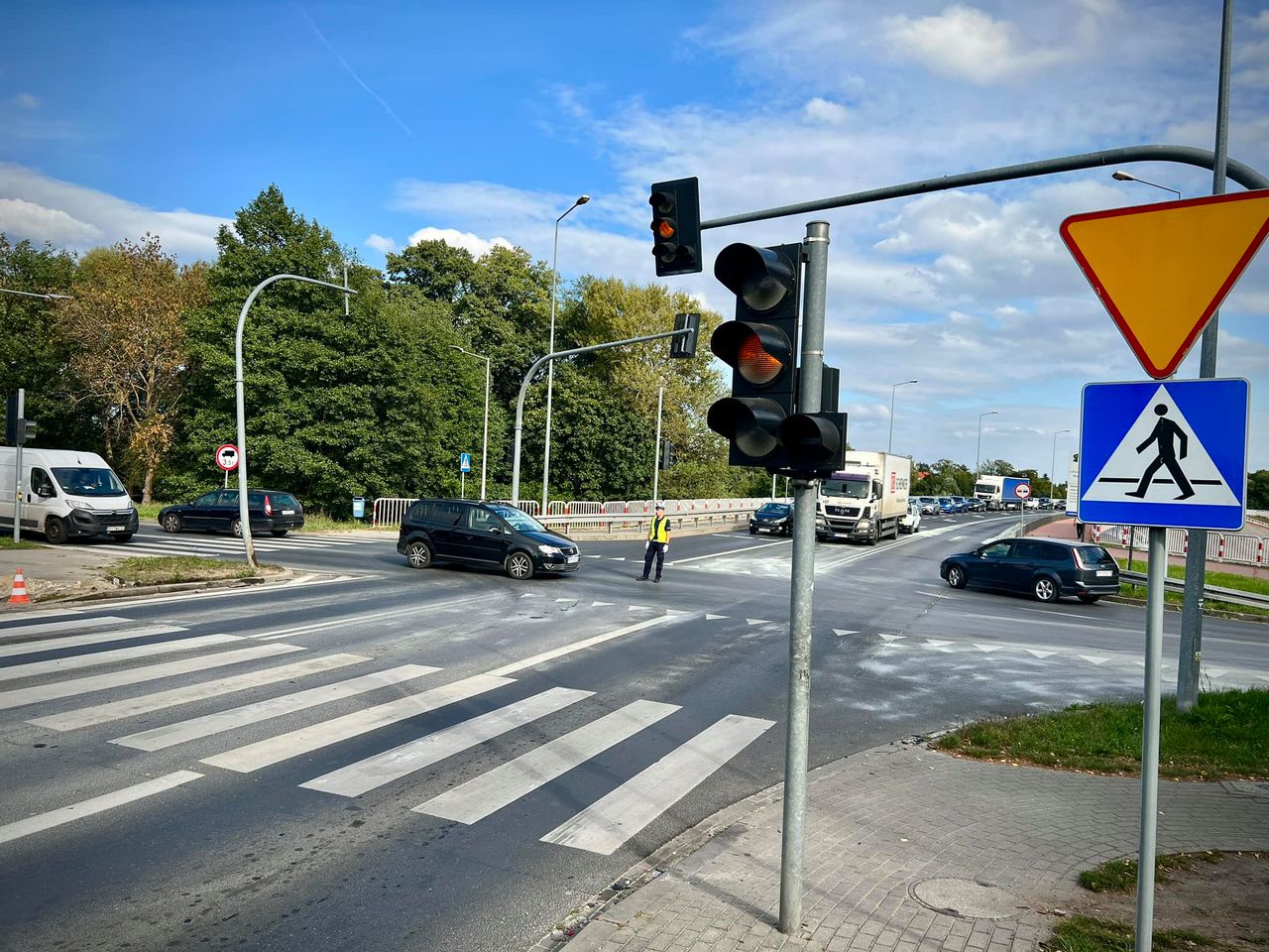 Uwaga! Utrudnienia na drodze!