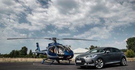 Citroën DS5 i Eurocopter EC130 [galeria autokult.pl]