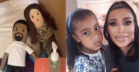 North West zbudowała "DOM KWARANTANNY" dla lalek wzorowanych na Kim i Kanye!