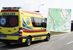 Wojskowy bus i trzy samochody osobowe zderzyły się na obwodnicy Trójmiasta