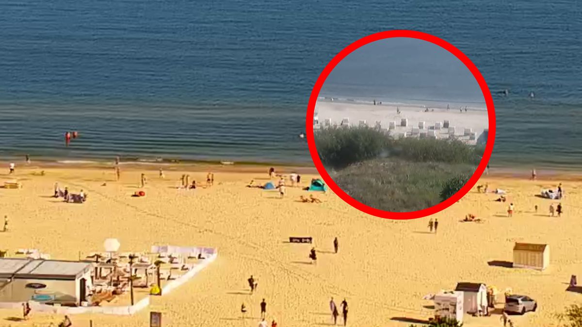 Świnoujście i Ahlbeck: spojrzeliśmy na plaże o godz. 9:20