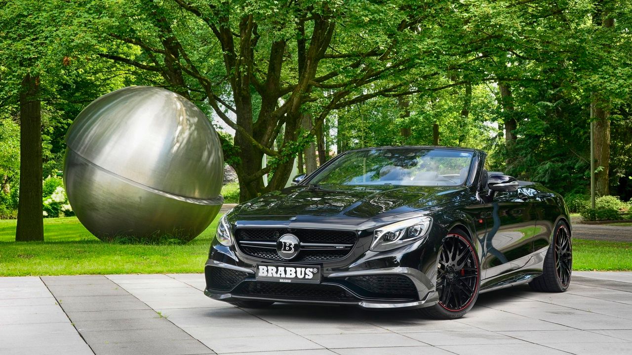 Brabus 850 Biturbo Cabrio – najpotężniejszy kabriolet świata