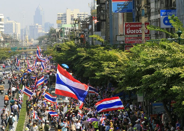 Początek blokady Bangkoku. Paraliż Tajlandii?
