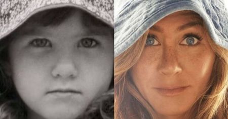 Jennifer Aniston chwali się na Instagramie zdjęciem z dzieciństwa: "Stylowa kiedyś i teraz"