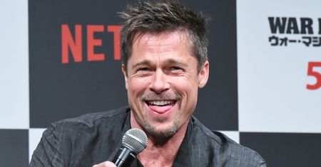 Trzeźwy i uśmiechnięty Brad Pitt promuje swój nowy film (ZDJĘCIA)