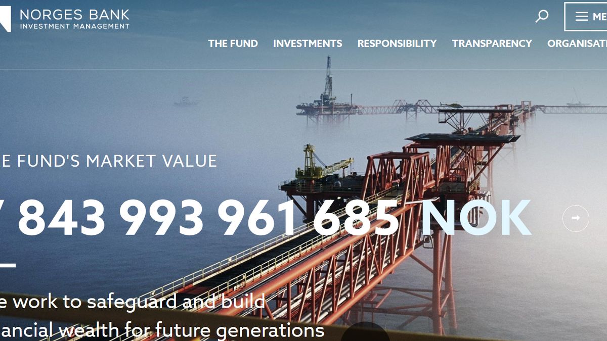 Norweski fundusz emerytalny ma aktywa warte ponad 7,8 bln koron, tzn. że przekroczył okrągły bilion dolarów.