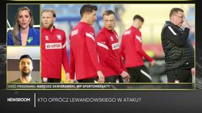 Kto zagra obok Lewandowskiego w meczu ze Szwecją? Przed Michniewiczem trudne decyzje