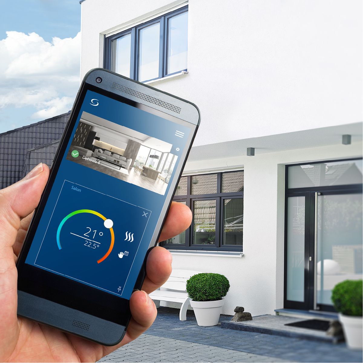 Technologia w służbie ekonomii. Ekonomiczne ogrzewanie budynku z systemem i aplikacją SALUS Smart Home