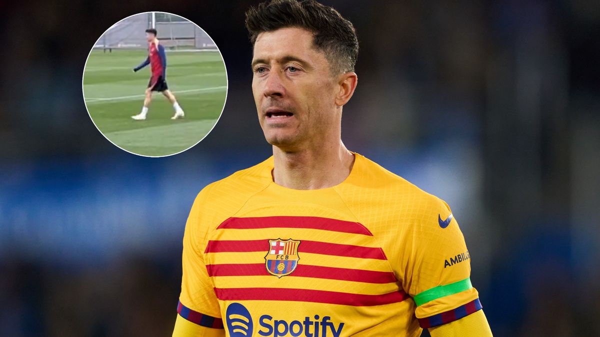 Materiały prasowe / Na zdjęciu: Robert Lewandowski (Getty/Juan Manuel Serrano Arce), w kółku Robert Lewandowski (X/sport)