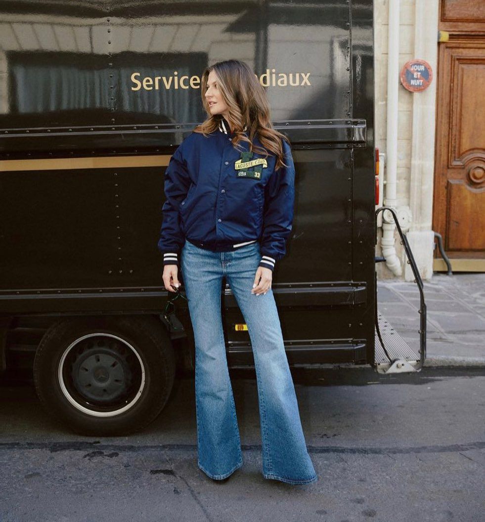 Anna Lewandowska prezentuje modną stylizację z Paryża