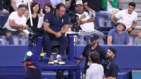 Szalona noc w US Open. Awantura i sensacyjna porażka byłego mistrza