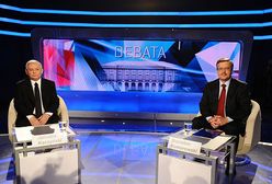 Komorowski zaskoczył depeszą; Kaczyński: nieprawda, to było żartem!