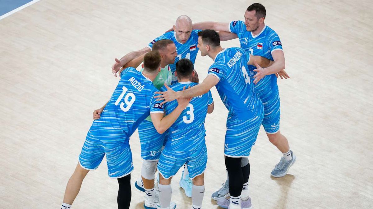 Materiały prasowe / Volleyball World / Reprezentacja Słowenii w Lidze Narodów w 2025 roku