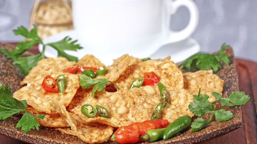 Tempeh - przygotowany do spożycia