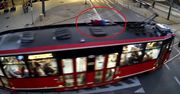 Jechał na dachu tramwaju. Zapłaci rekordowy mandat