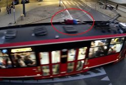 Jechał na dachu tramwaju. Zapłaci rekordowy mandat